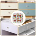 thumbnail image 5 of 4 Pieces Set Drawer Pulls Handle Square Wardrobe Cabinet Knobs with Stainless Steel Screws Furniture Kitchen Decor, 5 of 5