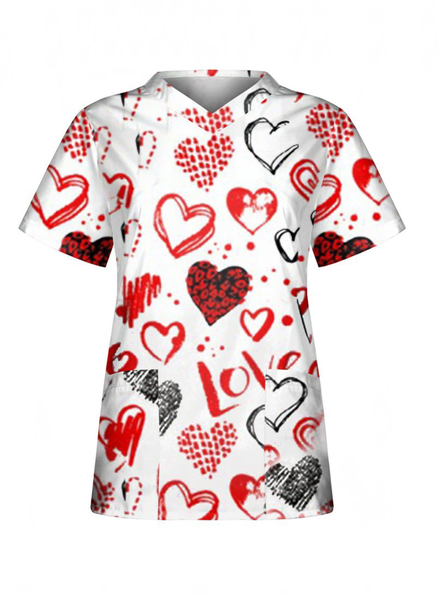 I Love Heart Hawaii V-Neck T-Shirt