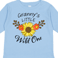 thumbnail image 4 of Inktastic Granny's Little Wild 1 with Beautiful Sunflower Boys or Girls Long Sleeve Toddler T-Shirt, 4 of 5