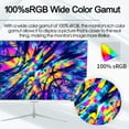 thumbnail image 4 of HueMaison 24" FHD LED Ultra Slim Monitor Computer Gaming Monitor 1920*1080p 1K 100HZ RGB IPS 1ms VGA HDMI Input HG248MG, 4 of 9