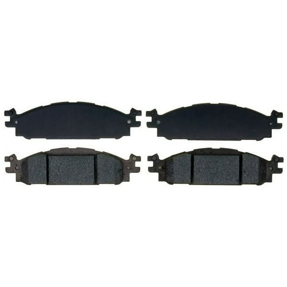 ACDelco Specialty Fleet Semi-Metallic Front Disc Brake Pads 17D1508MHSV Fits select: 2011-2014 FORD EXPLORER, 2011 FORD TAURUS