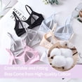 thumbnail image 2 of Girls Bra Fit for 10-16 Years Teens & Big Girls Elastic Shoulder Straps Sports Bralette Teen Sports Bra with Adjustable Straps, 2 of 4