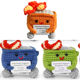 thumbnail image 1 of Lindo Crochet Contenedor Basura Fuego Apoyo Emocional Regalos Divertidos () Naranja, 1 of 8