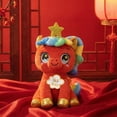 thumbnail image 4 of Red Wishing Horse Stuffed Ornament, Auspicious Hanging Decor for Car Home, Chinese Year Gift, Soft Plush(B-Red), 4 of 6