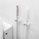 thumbnail image 3 of Soporte para fregona, gancho multifuncional para fregona de pared sin costuras para baño, hecho a mano con cuidado, 3 of 8
