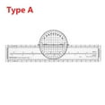 Mosiee Transparent Pilot Ruler Measuringruler Vfr And Ifr Placard With ...