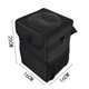 thumbnail image 2 of Bote de basura para automóvil, bolsa de basura para automóvil con tapa colgante con bolsillos de almacenamiento, contenedor de basura para automóvil plegable y portátil, 2 of 5