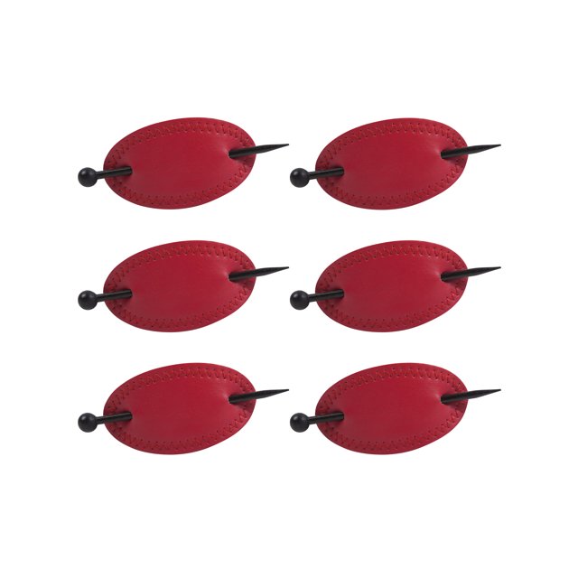 Hair Pin Accessory Bohemian Hair Pin - 6 Pack - Red