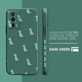 thumbnail image 3 of Case For Redmi K60E K50 K40S K40 K30 K20 10C 9 8A 8 10 Pro 4G 5G Colour Simple Liquid silicone Case Cute Little Cartoon Dinosaur, 3 of 5