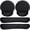 4, variant on 4 Mouse Pad and Wrist Support Set, Memory Foam, Office Home Gaming Use