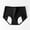 Black, variant on Summer Clearance Sale! Pitauce Period Underwear for Women Mid-Waist Seamless Breathable Anti Side Leakage Physiological Protective Briefs Menstrual Postpartum Panties
