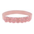 thumbnail image 1 of Cinturón elástico Yuyangstore con flores Color sólido rosado para mujer y niña, 1 of 8