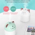 thumbnail image 2 of Matsuzay Humidificador de aire de 250ML con luz LED, rociador de niebla recargable por USB, difusor de aceites esenciales, atomizador hidratante, oficina, Type2 NO2 Matsuzay HA059340-06B, 2 of 6