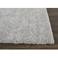 thumbnail image 4 of Nourison Malibu Shag Solid Shag Silver Grey 9'10" x 13'2" Area Rug, (10' x 13'), 4 of 8