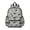 Border Collie Gray, variant on Border Collie Gray Pattern Backpack for School, Cute School Bag with Adjustable Shoulder Straps and Padded Back, 13.4"x11"x4.7"