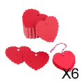 thumbnail image 1 of 50 Etiquetas de Regalo de San Valentín Soledad etiquetas de regalo corazón papel 6 cm x 5,5 cm, 1 of 10