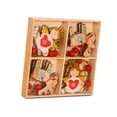 thumbnail image 2 of Naiovety 12x * Navidad Fiesta en casa DIY Artesanía Festival Decoraciones huecas Rodajas Arte Muñeca Colgantes Etiquetas Chips Niños Juguetes Regalos Kits de decoración para fiestas No.01 Naiovety HA008901-01, 2 of 6