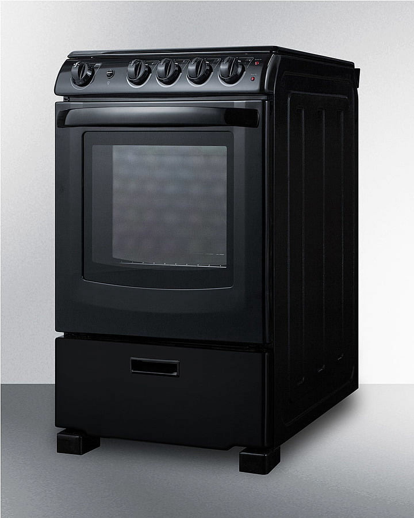 24" Wide Electric Smooth-Top Range