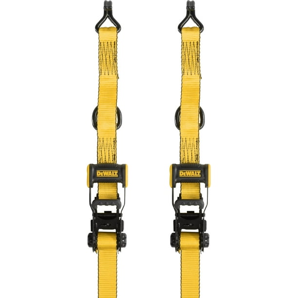 Correas de amarre con trinquete DEWALT DXBC50002, 5000 libras, paquete de 2