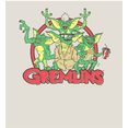 thumbnail image 2 of Gremlins Red Circle Logo Adult Sand Long Sleeve Hoodie-Large, 2 of 7