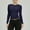 Dark Blue, variant on Beige Young Adult Tops Women’s Long Sleeve Round Neck Crop Top Tee Shirt Basic Solid Tight Slim Fit Cropped Shirt Workout Yoga Plus Size Tops for Women