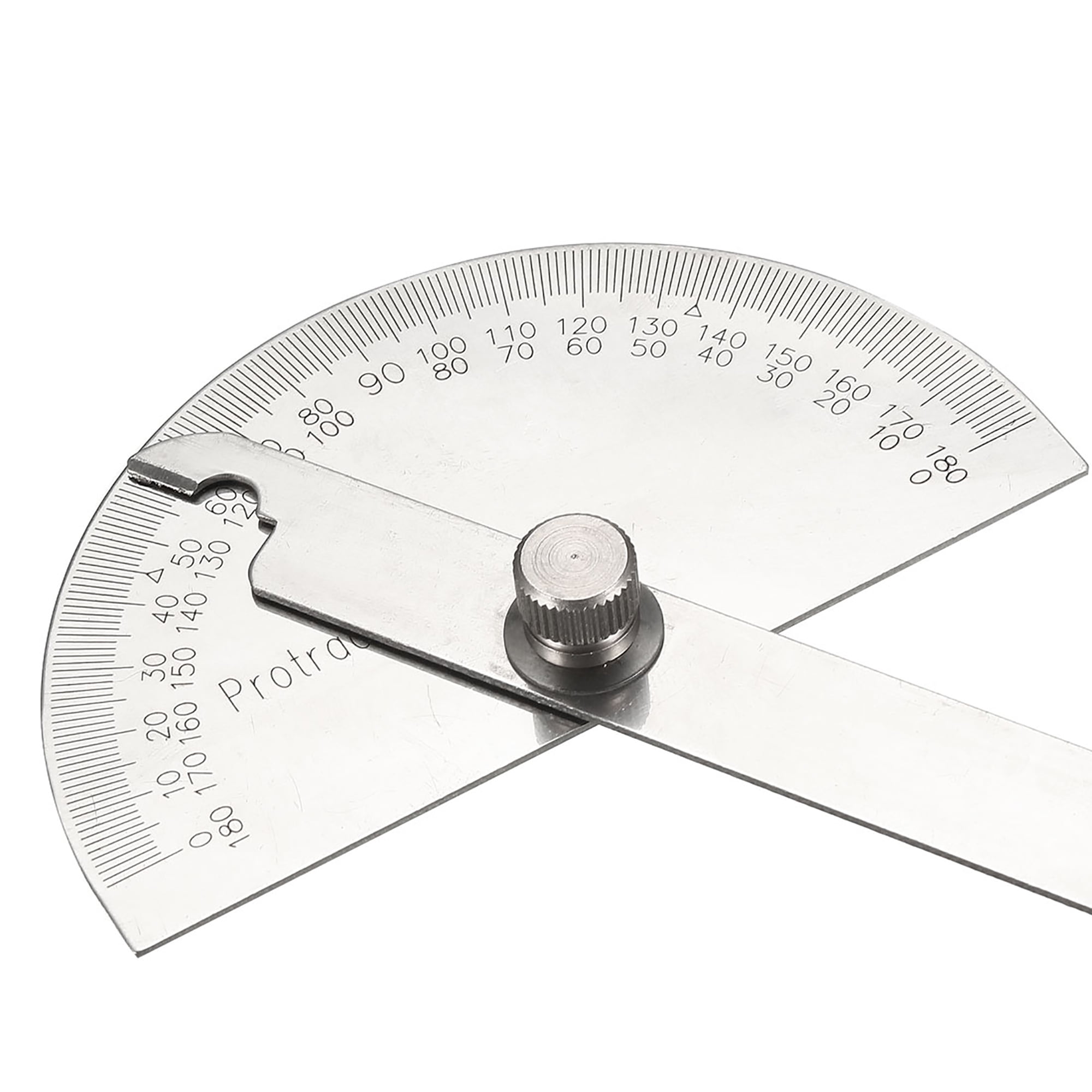 Stainless Steel 0-180 Protractor Angle Finder Arm Measuring RuleYYLU BTU