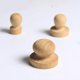 thumbnail image 3 of 5pcs 5cm Stamp Wooden Round Handle DIY Stamp for Scrapbooking Craft Diary, 3 of 3