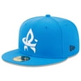 thumbnail image 1 of Men's New Era Blue Rocket City Trash Pandas Authentic Collection Alternate Logo 59FIFTY Fitted Hat, 1 of 5