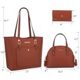 thumbnail image 5 of Montana West 3PCS Purses Set for Women Tote Bag Handbag Wallet Set Shoulder Satchel Bags Crossbody Bags, 5 of 8
