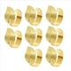thumbnail image 1 of Juego de 48 Servilleteros Dorados, Servilleteros una Granel de Hojas, Servilletero de Tela, Decoraciones de Mesa de Comedor para Bodas de Pascua, 1 of 4