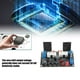 thumbnail image 5 of 2SC5200 + 2SA1943 Placa de Amplificador de Potencia DC 10-45V 150W Placa de Amplificador de Audio de Doble Canal de Potencia Digital Placa de Gran Capacidad Placa de protección de Circuito EOTVIA No, 5 of 6