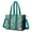 BoxerDog And Pioneer, variant on Teacher Tote Bag,Chihuahua and Pioneer Flower Teacher Utility Tote Bag,Large Work Tote Bags for Women with Multiple Pockets,Top Zipper Closure,13.8x10.6x6.7 Inch