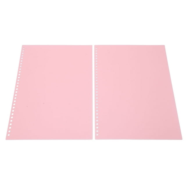 Matte Translucent Sheet Protector A4 30 Hole PP Plastic Paper Cover with 20Pcs for Presentation