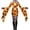 dress93-Gold, variant on yboeqw Women Halloween Pumpkin Face Graphic Print Bodycon Mini Dress Oversized Flared Long Sleeve Gothic Witch Cosplay Party Costume Dresses Size M