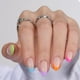 thumbnail image 2 of Uñas postizas, uñas postizas, regalos para mujeres, manicura francesa de colores mixtos, uñas para usar, uñas francesas en piezas, uñas removibles en piezas, parche para uñas en piezas., 2 of 4