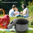 thumbnail image 2 of Travel Cookware,8Pcs/set Portable Outdoor Travel Camping Cookware Outdoor Cookware Custom Engineered, 2 of 8