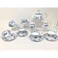 thumbnail image 2 of Hampstead Collection Porcelain Blue Flowers Tea Set 15 pcs for 6 Persons, 2 of 8