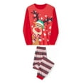 thumbnail image 6 of DuAnyozu Family Christmas PJs Matching Sets, Red Plaid Xmas Pajamas Holiday Home Long Sleeve Sleepwear Jammies Clothes, 6 of 9