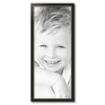 thumbnail image 2 of ArtToFrames 14x34 inch Black Velvet with Gold Picture Frame, Black MDF Poster Frame (4690), 2 of 7