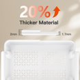 thumbnail image 2 of Organizador con ruedas Pipishell PIUC15W, 4 niveles, blanco, 2 of 7