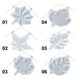 thumbnail image 2 of Clay Tool Pendant Agate Fluid Arts Cup Mad Maple Leaf Jewelry Making Mould Epoxy Resin Casting Molds Coaster Mold 04, 2 of 7