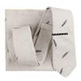 thumbnail image 1 of Cravate pour Homme à Imprimé de Dessins Animés, Cravate de Mode et d'Affaires avec Pince à Cravate et Pochette Carrée, 1 of 4