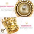 thumbnail image 3 of KAKOWELY Golden Iron Bracket for Home with Safe Durable Material Simple Design 3Pcs,1.77"X1.38"X1.38", 3 of 5