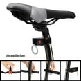thumbnail image 1 of Light Bike Bike Visibility For Night Riding Rechargeable Light On/Off Bike Stay Visible Powerful Tail Bike Light Bone Bone Warning, 1 of 7