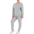 thumbnail image 2 of Terra & Sky Women's Plus Size Fleece Sweatshirt, 2 of 8