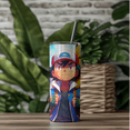 thumbnail image 6 of Alpha Printing 20oz Pocket Monster Wave Tumbler – Anime Creature Edition, 6 of 12