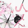 thumbnail image 4 of MGH 2 PCS Kids Clear Umbrellas for Rain Dome Bubble Umbrella Windproof for Toddler Boys Girls, 4 of 9