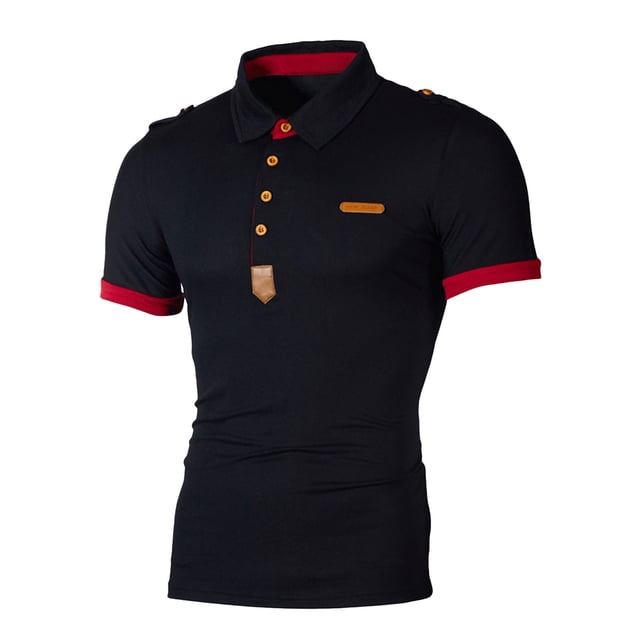 pstuiky camisetas camisas para hombre, Camisa deportiva informal de manga corta de color liso para hombre de moda ropa de hombre xxl