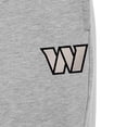 thumbnail image 2 of Women's Antigua Heather Gray Washington Commanders  Brushed Carbon Victory Sweatpants, 2 of 2