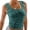 Dark Green, variant on Gpoecd Square Neck Tank Top Ribbed Sleeveless Crop Top Summer Clothes for Women Womens Camisole Tank Tops Dark Green,S